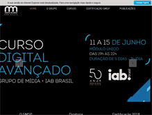 Tablet Screenshot of gm.org.br